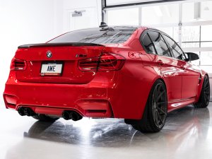 BMW M4 Performance Exhaust - AWE Tuning - Cat Back Track Edition - Diamond Black - `14-`20